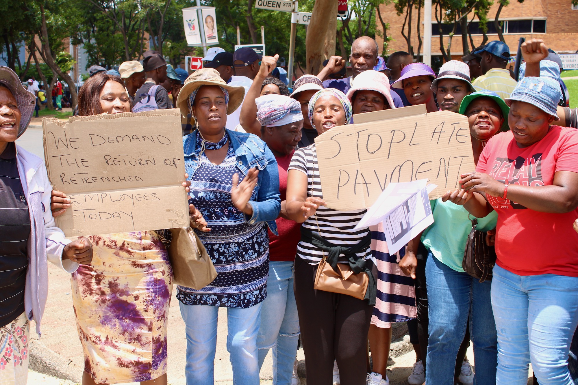 Unpaid For Months: Ekurhuleni Workers Protest | GroundUp